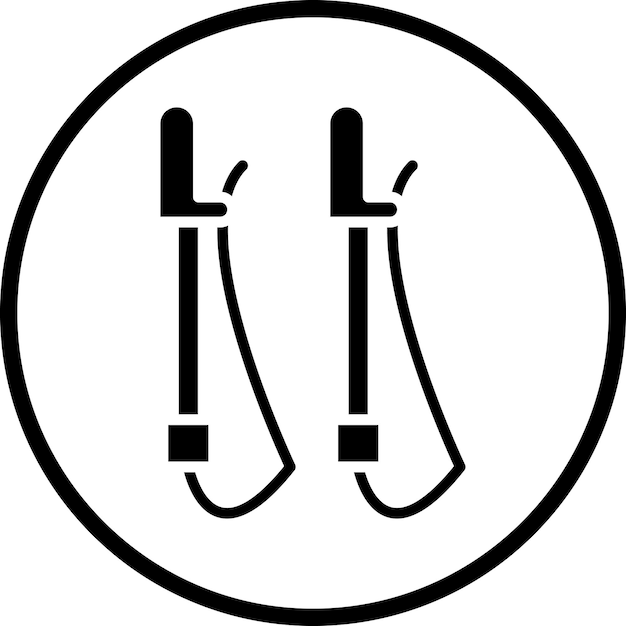 Vector closet auger icon style
