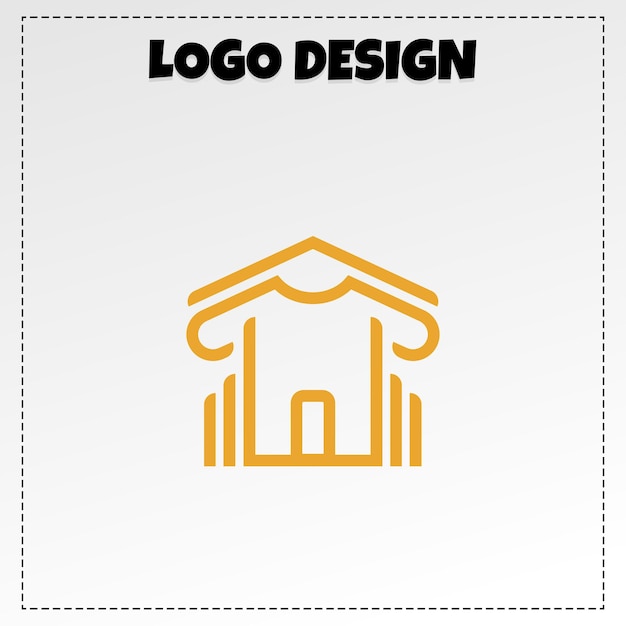 Cloth Base Logo Mascot Illustration Vector Design