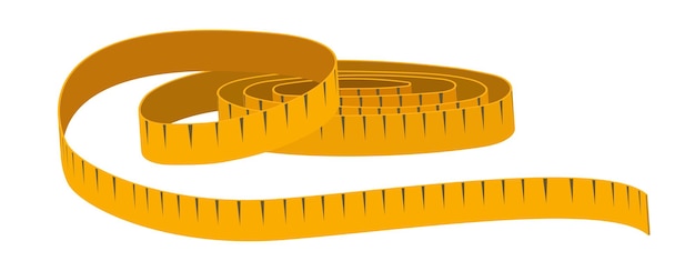 Vector cloth ruler