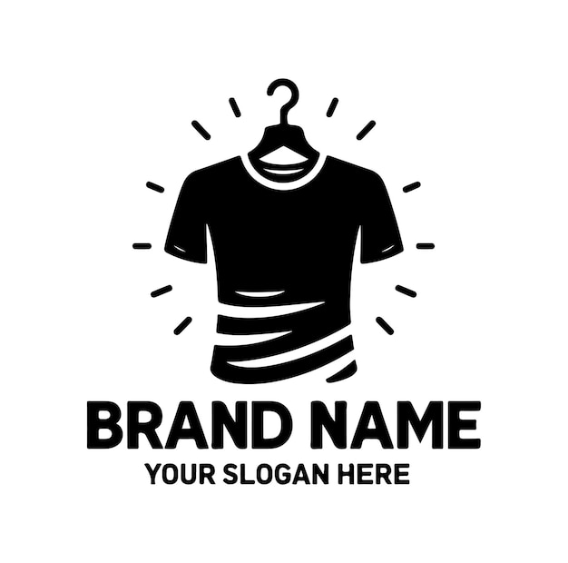 Икона ткани t-shirt логотип векторная иллюстрация Символ мужской одежды
