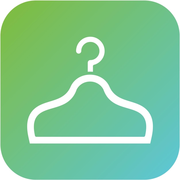 Clothes Hanger Icon Style