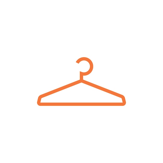 clothes hanger icon vector design templates