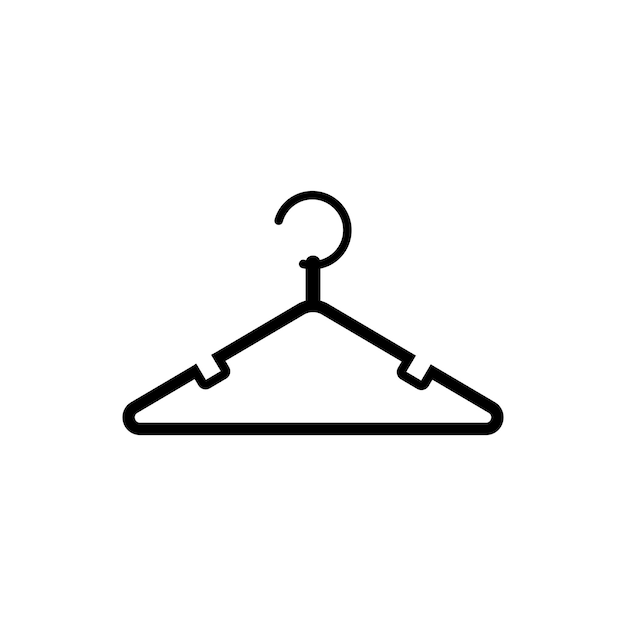 Clothes hanger logo