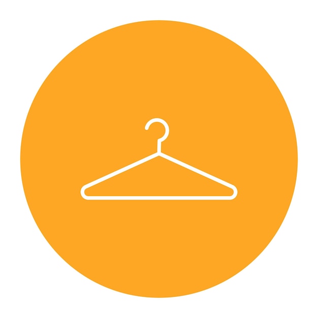 Clothes Hanger Vector Illustration