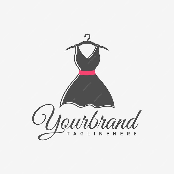 Premium Vector | Clothing fashion logo design vector template