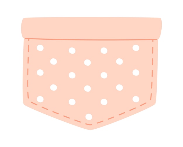 Clothing Pocket With Dots