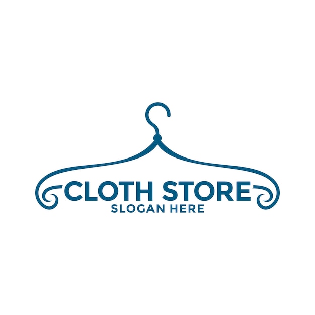 clothing store logo design inspiration Cloth Shop logo vector template