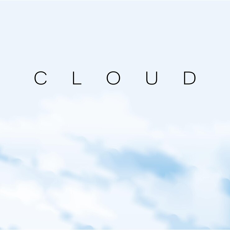 Vector 雲の背景ベクトルアイコンイラストデザインテンプレート