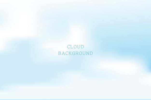 Vector cloud background vector icon illustration design template