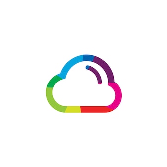 Logo colore nuvola