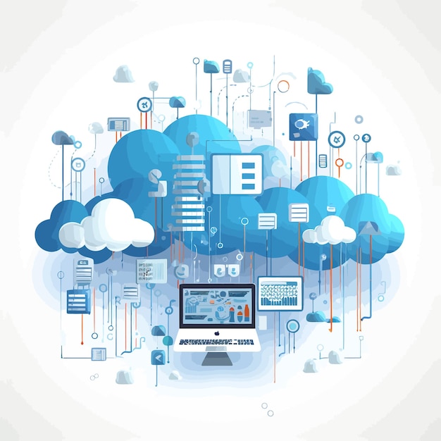 Cloud_Computing_Concept_vector_иллюстрирован