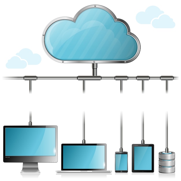 Cloud computing-concept