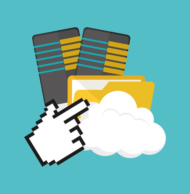 Cloud computing file web hosting design