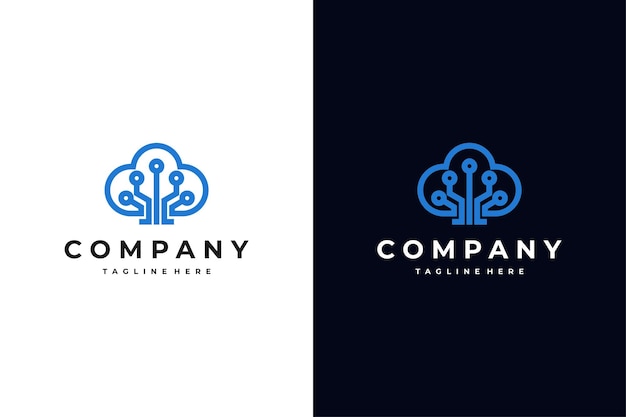 cloud computing logo design