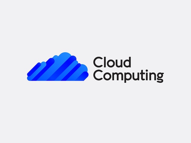 Cloud Computing Merk Bedrijfslogo