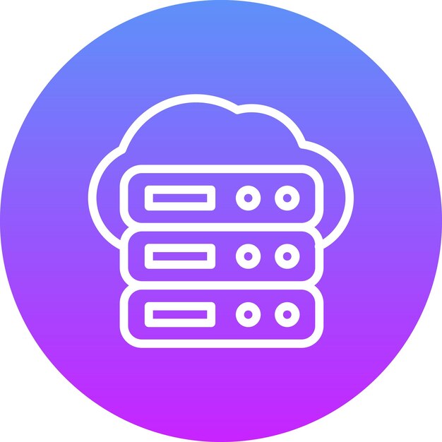 Cloud computing vector icoon illustratie van SEO en SEM icoon set