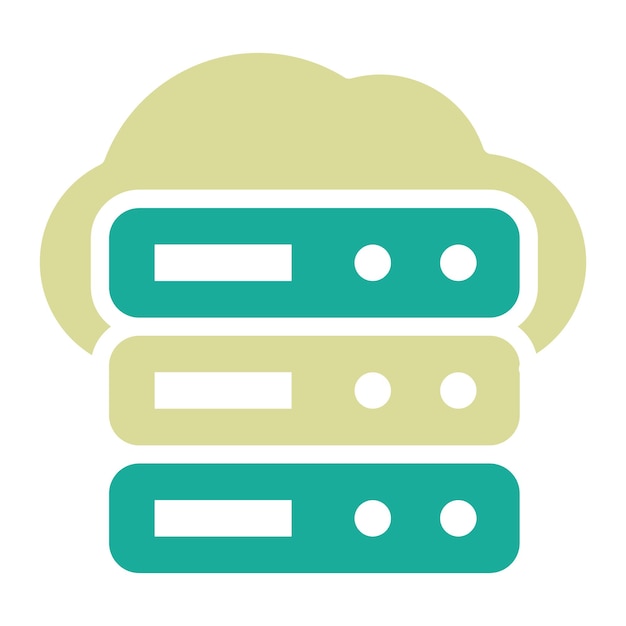 Cloud computing vector icoon illustratie van SEO en SEM icoon set