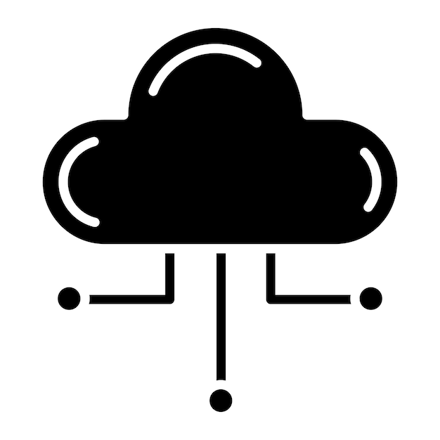 Cloud Computing Vector Illustration