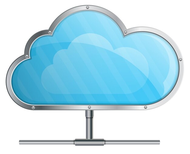 Vettore cloud computing