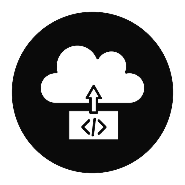 クラウドデプロイメントベクトルのアイコンをNo Codeアイコンセットに使用できます