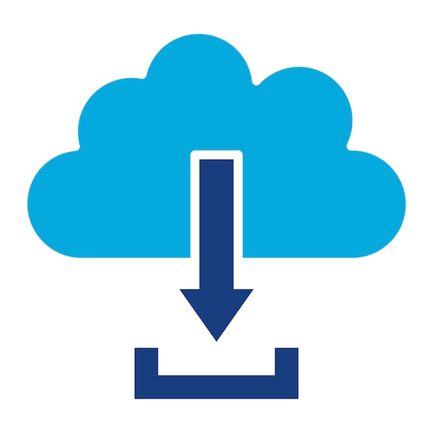 Скачать Cloud Duotone Иллюстрация