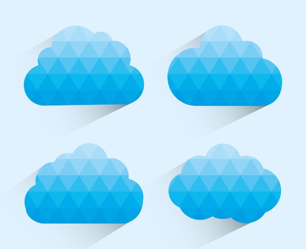 Cloud icon design