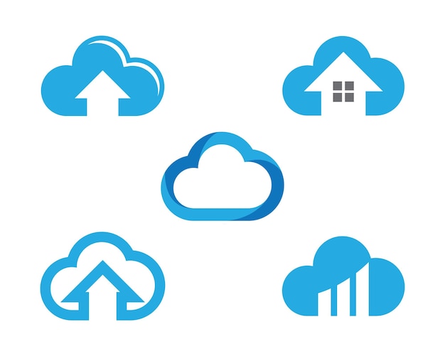 Cloud Icon vector illustration design template