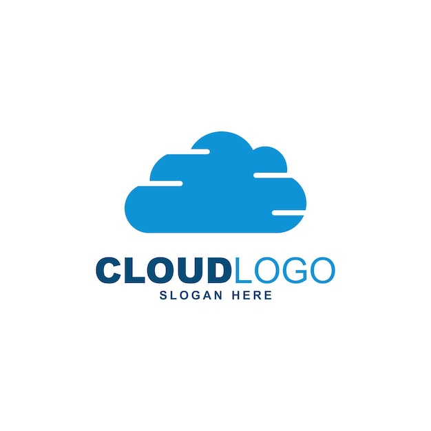 cloud illustratie logo vector sjabloon ontwerp