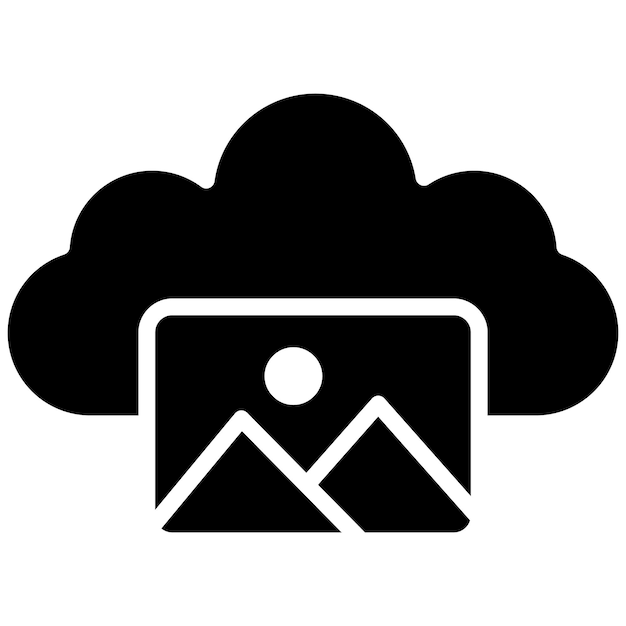 Cloud Images Vector Illustration Style