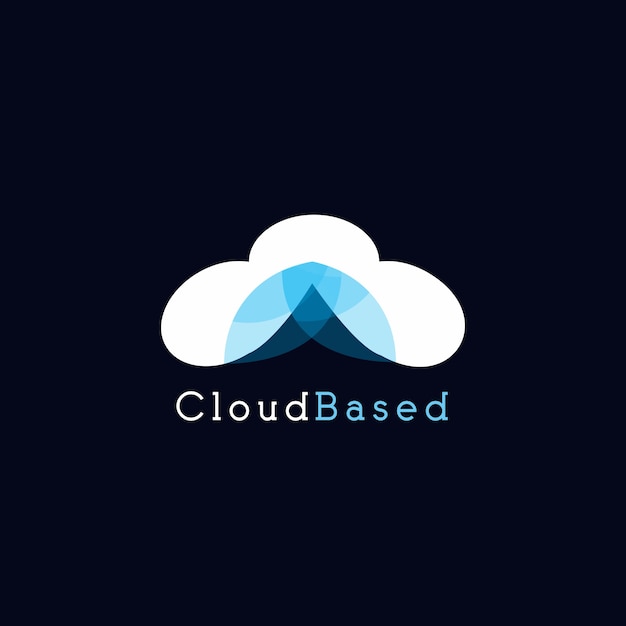 Cloud logo concept