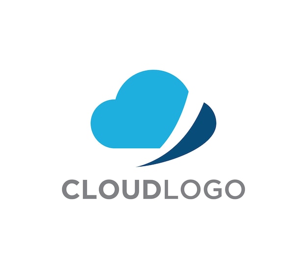 Cloud Logo Design Template