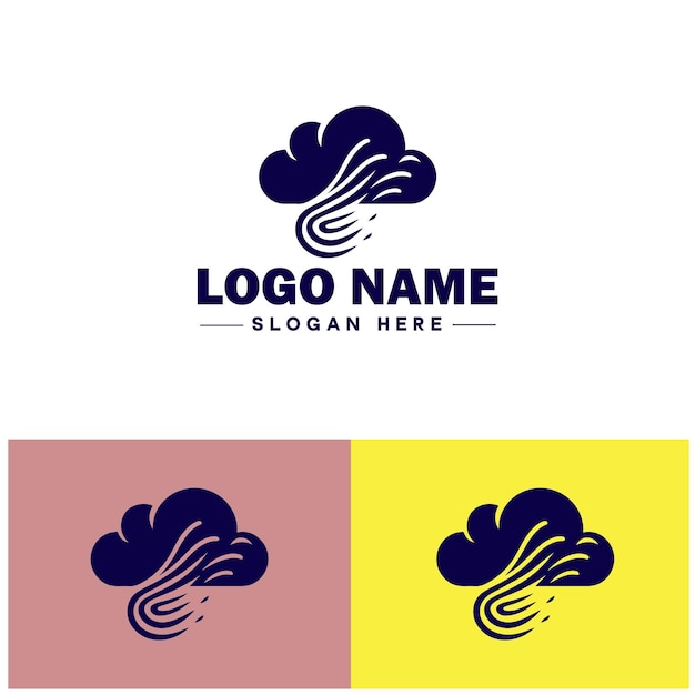 Векторная графика логотипа облака для бизнес-бренда иконы приложения шаблон логотипа sky cloud