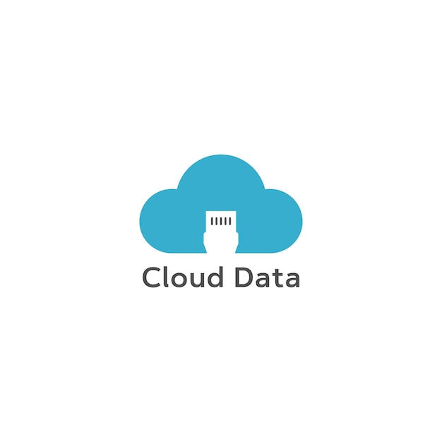 cloud logo ontwerp vector sjabloon
