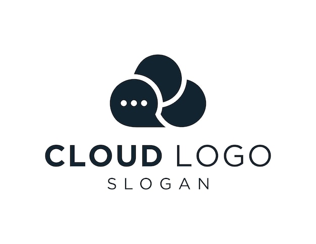 Cloud logo ontwerp