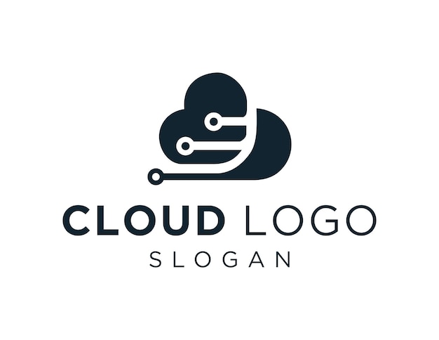 Cloud logo ontwerp