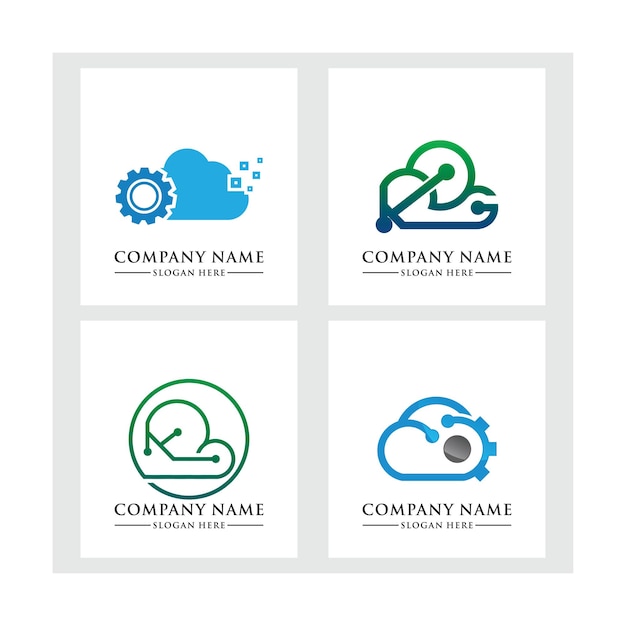 Cloud Logo Template