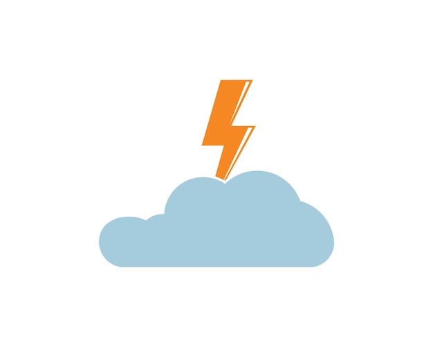 Vector cloud logo vector pictogram illustratie ontwerp sjabloon