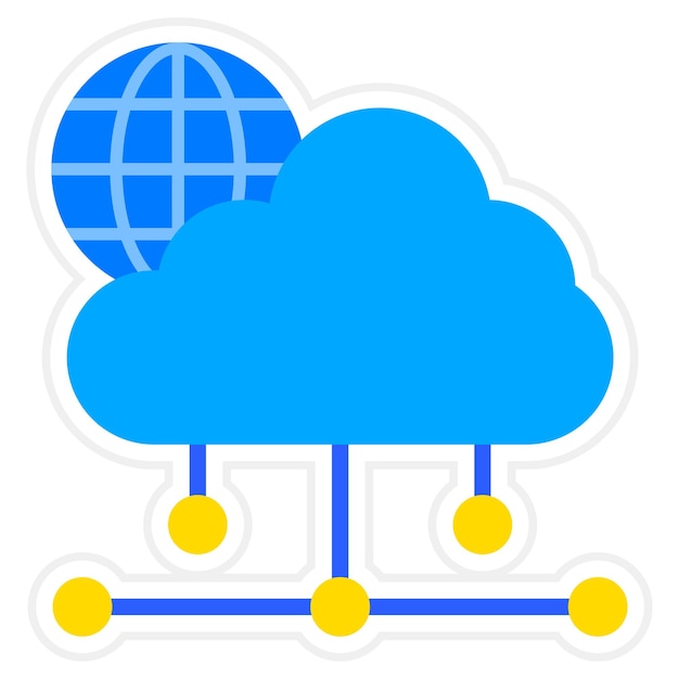 Cloud Network Icon