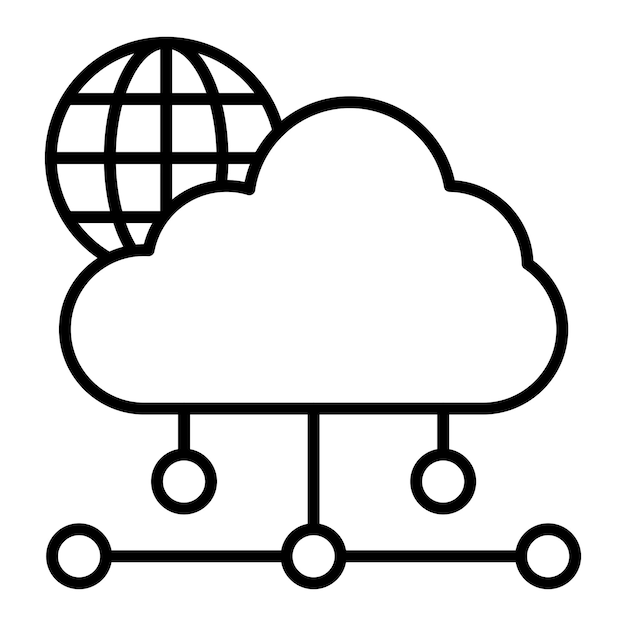 Cloud Network Icon