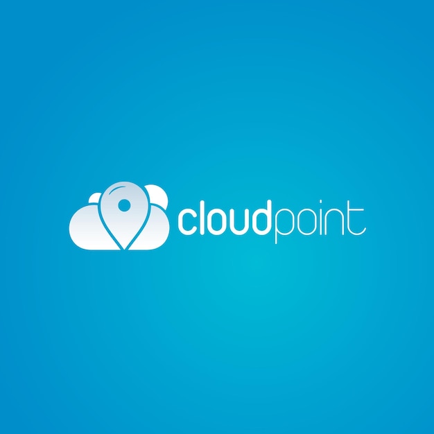 Логотип местоположения Cloud Point