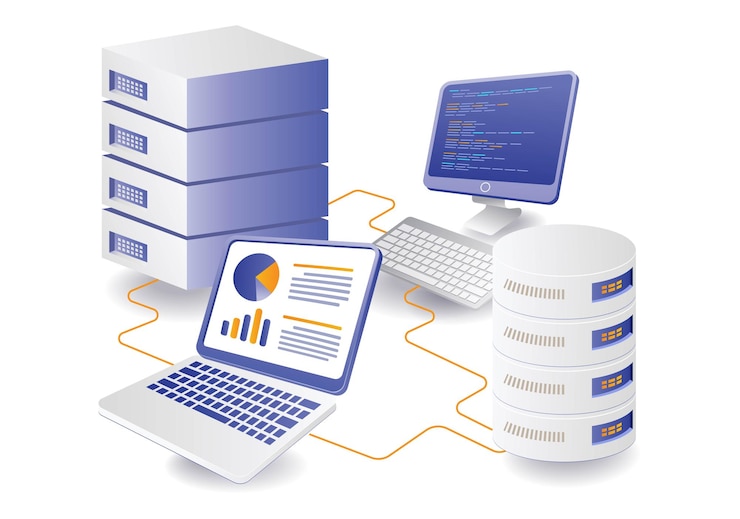Vector cloud server database management analysis