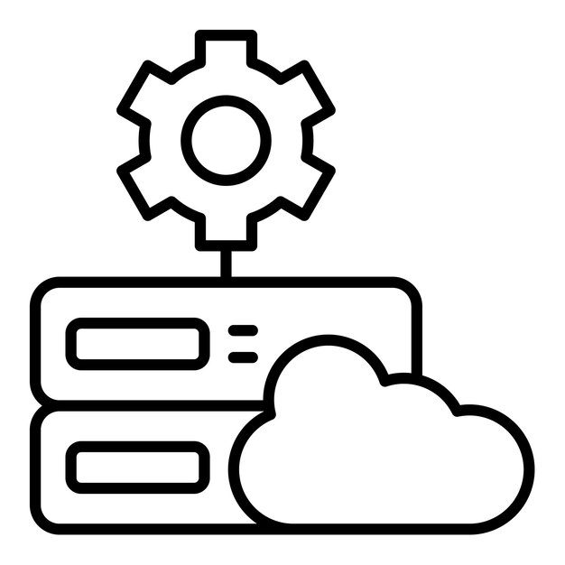 Cloud Settings Icon