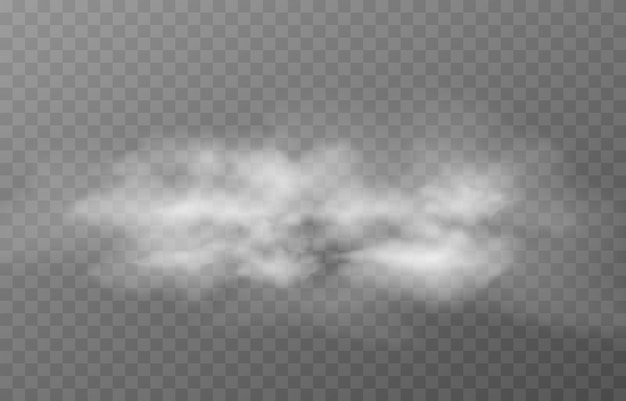 Vector cloud of smoke or fog. fog or cloud