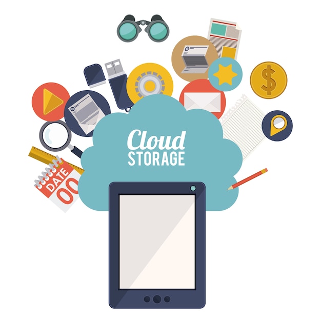 Vettore cloud storage design