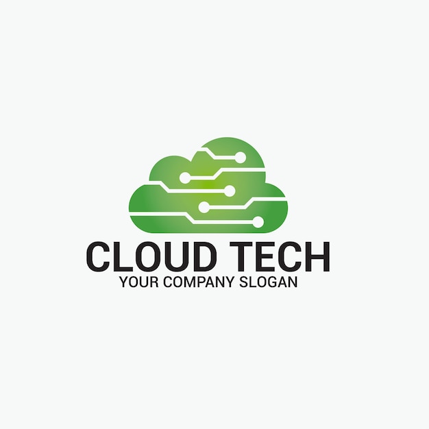 Технический логотип cloud