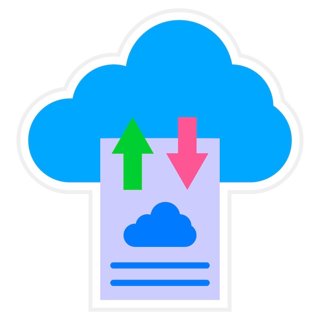 Cloud Uploading Icon