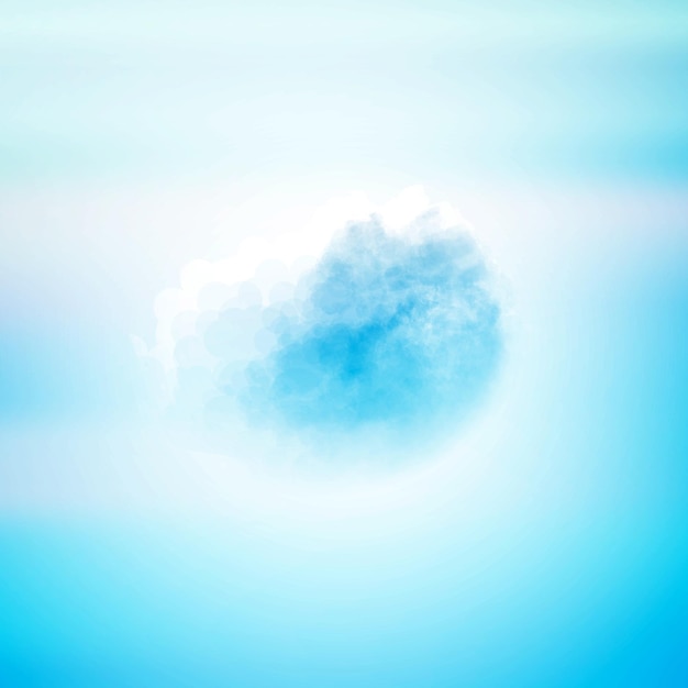 Cloud vector background