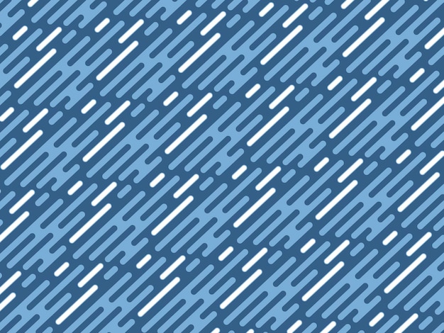 Cloud Water Stream Blue Pattern