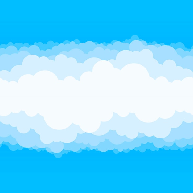 Clouds and blue sky background