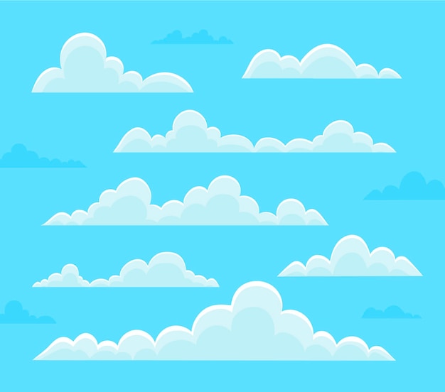 Vector clouds collection